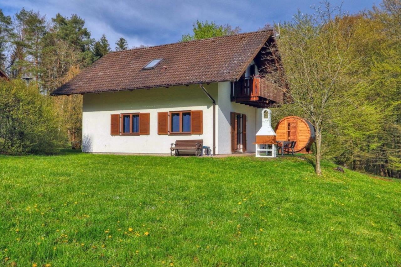 Seepark Kirchheim Ferienhaus Bei Zeta Mit Sauna المظهر الخارجي الصورة