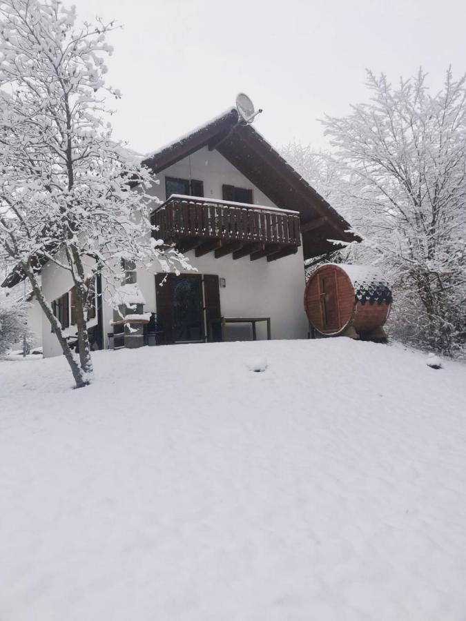 Seepark Kirchheim Ferienhaus Bei Zeta Mit Sauna المظهر الخارجي الصورة