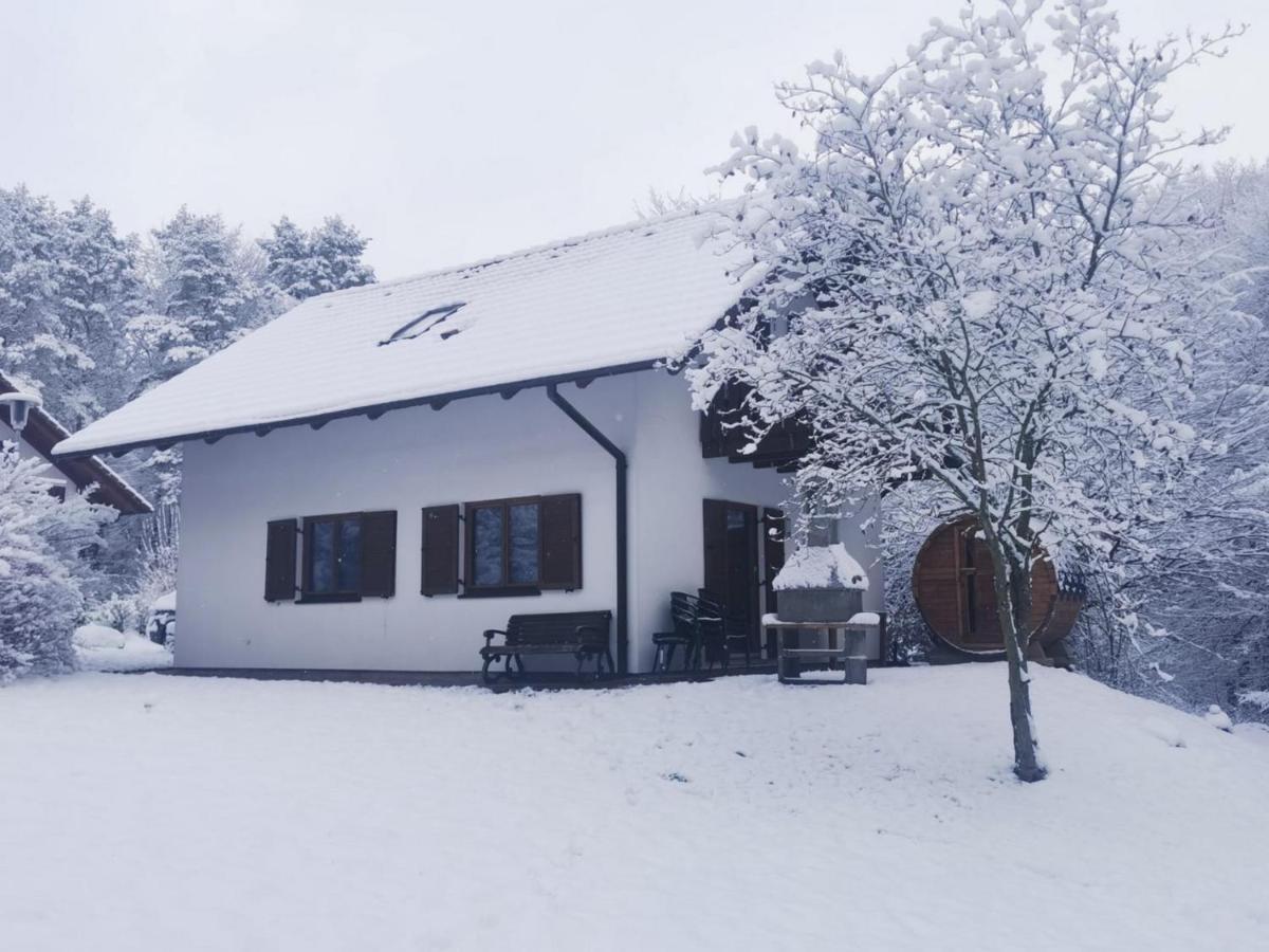 Seepark Kirchheim Ferienhaus Bei Zeta Mit Sauna المظهر الخارجي الصورة